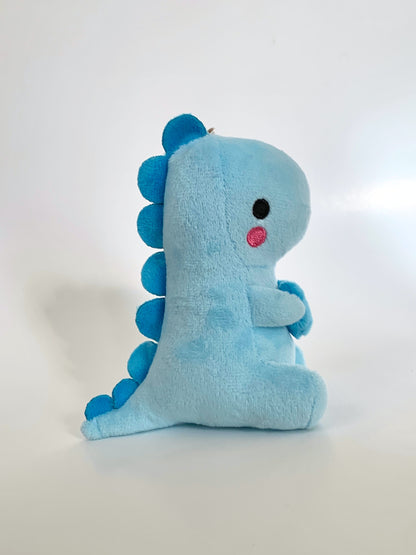 Heart Dinosaur Plush Keychain